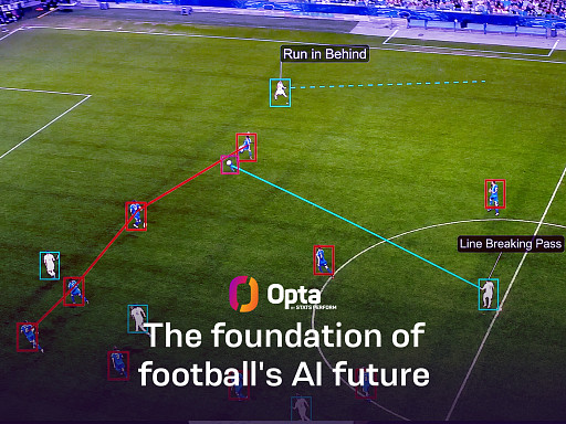 Opta Vision and Bayer 04 Leverkusen partnership graphic